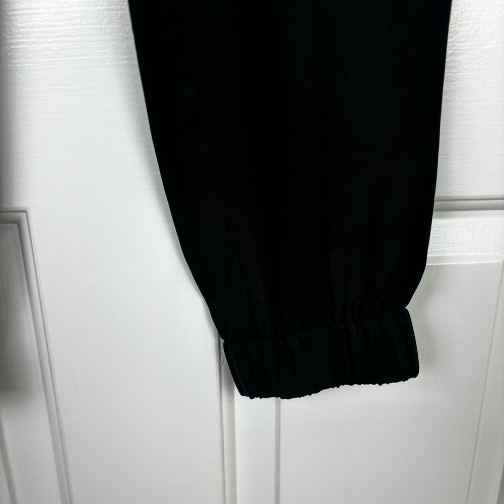 Banana Republic Women's Black Tencel Cargo Joggers Size Small Petite - Picture 8 of 12